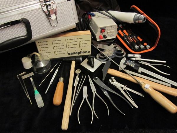Sets d'outillage lutherie instruments Ã  vent