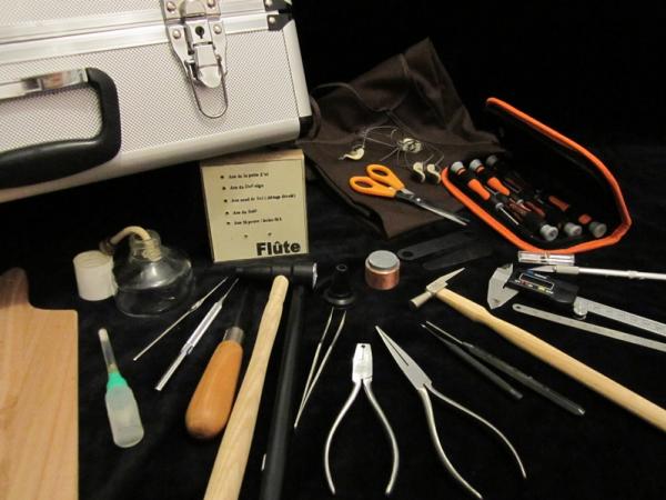 Sets d'outillage lutherie instruments Ã  vent