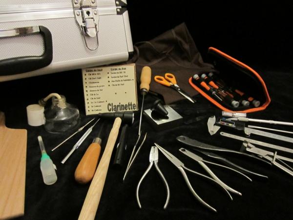 Sets d'outillage lutherie instruments Ã  vent